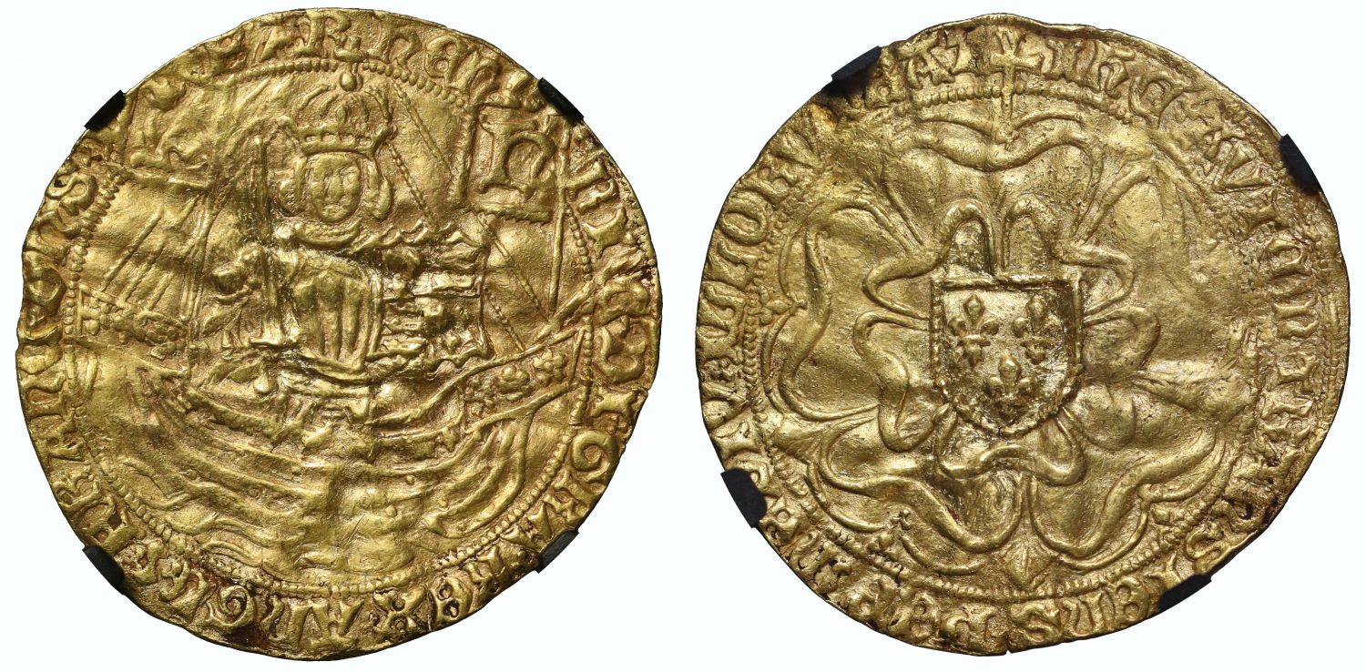 Henry VII Ryal of Ten Shillings, Tower mint, only two examples privately owned