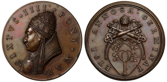 Papal Medal, Sixtus IV.