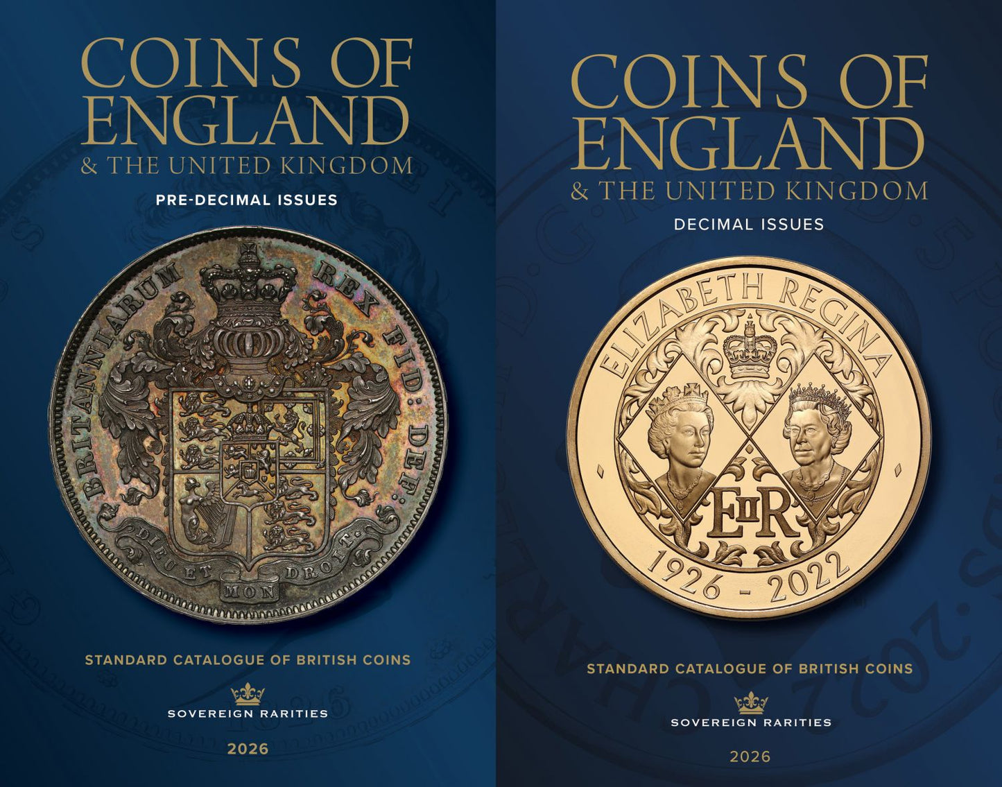 * Coins of England and the UK, 2026, Pair of Pre-Decimal & Decimal Issues