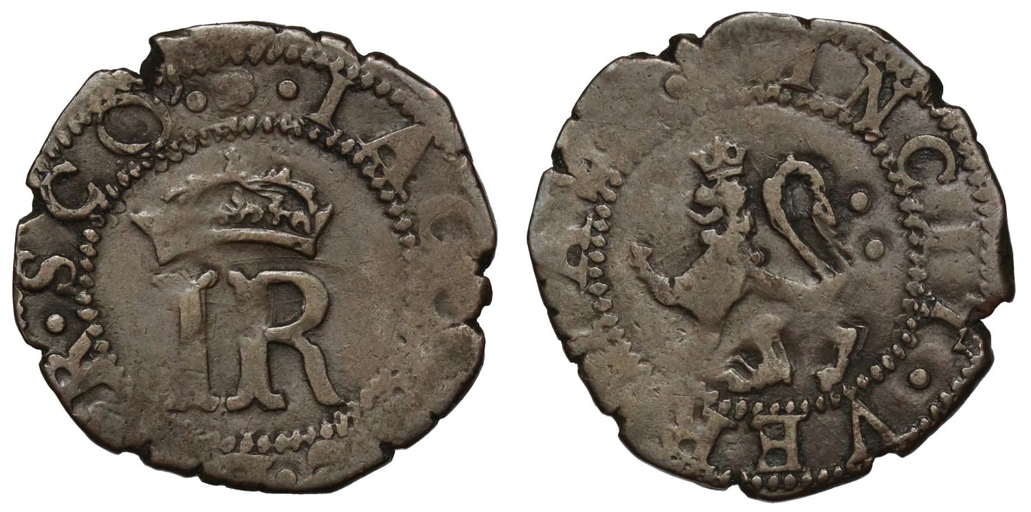 Scotland, James VI Hardhead of Twopence, issue of November 1588