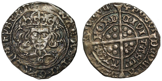 Ireland, Edward IV Groat, Waterford mint, G on breast for Germyn Lynch Master
