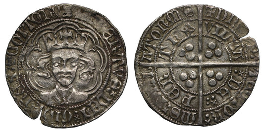 Scotland, Robert III Groat, 7 arc tressure, trefoil on breast and cusps, Perth Mint
