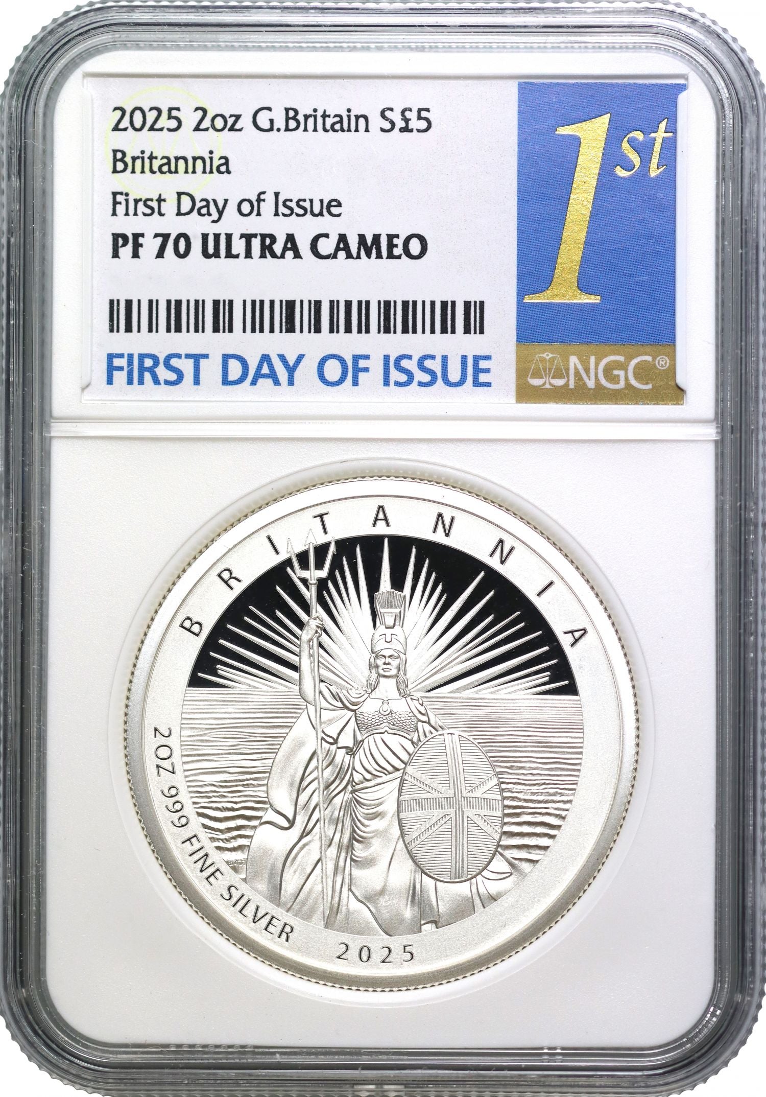 *Charles III 2025 silver PF70 UC FDI 2oz Britannia