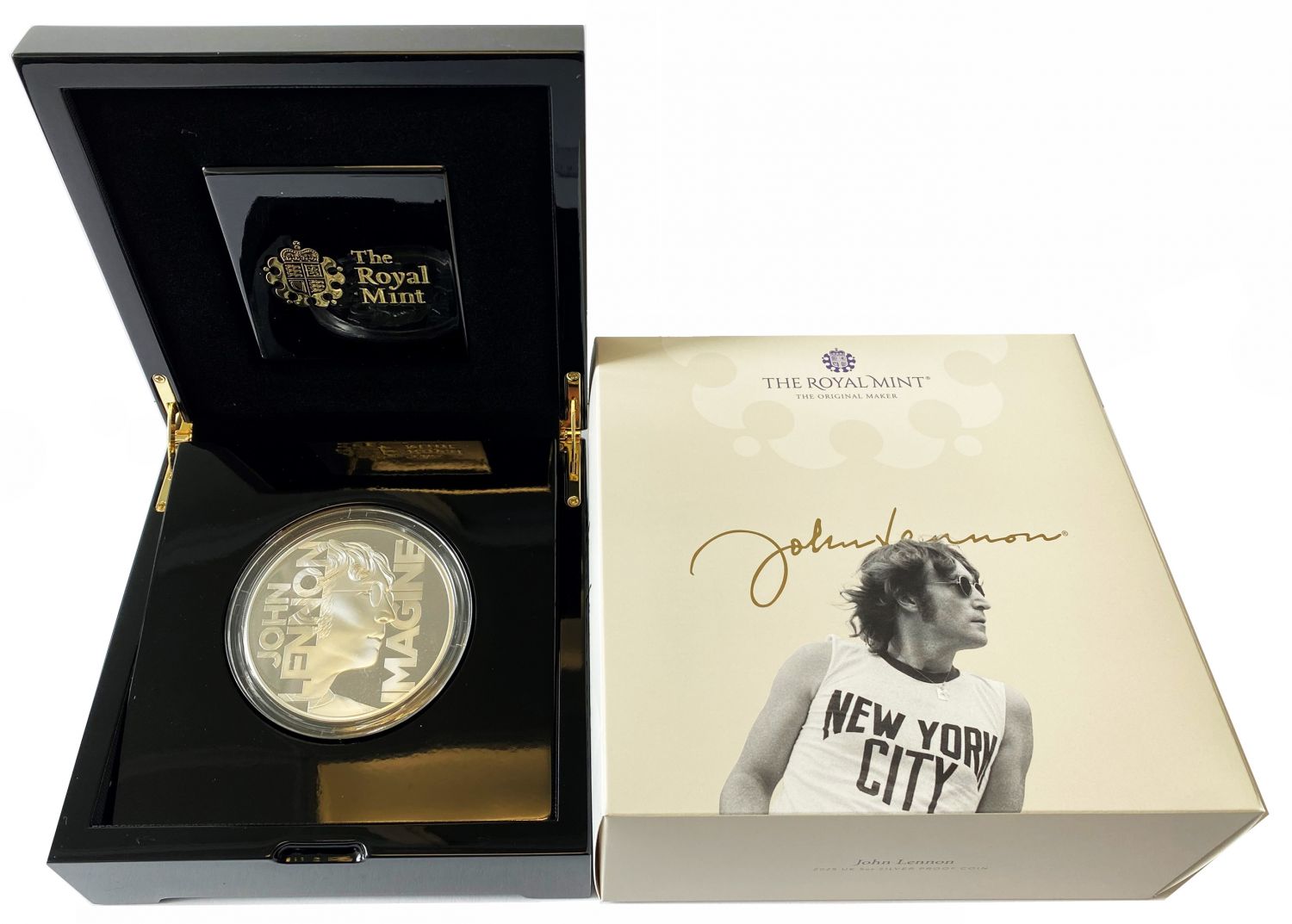 *Charles III 2025 silver proof 5oz John Lennon
