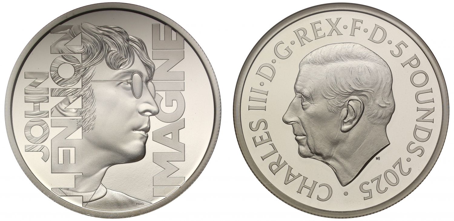 * Charles III 2025 silver proof 2oz John Lennon