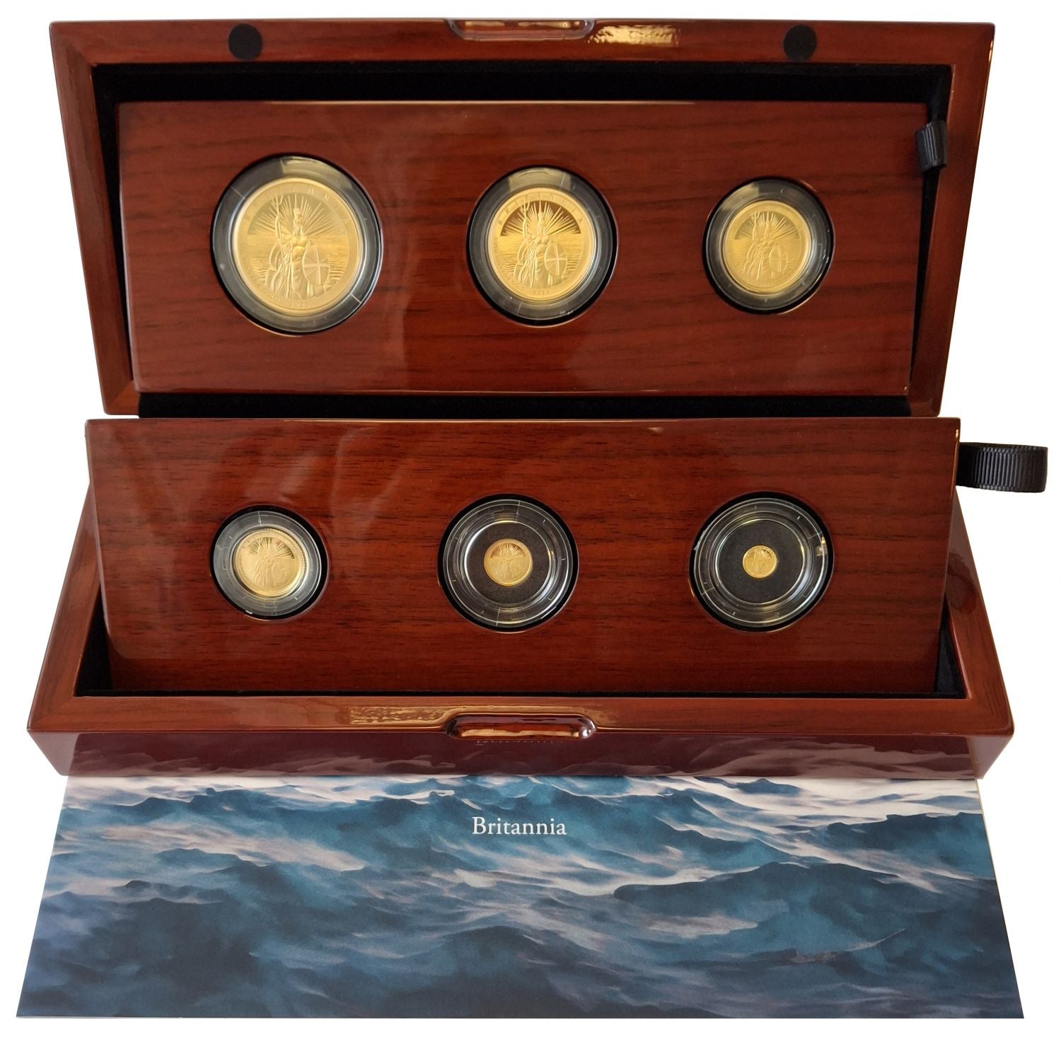 Charles III 2025 Britannia gold proof 6-coin Set