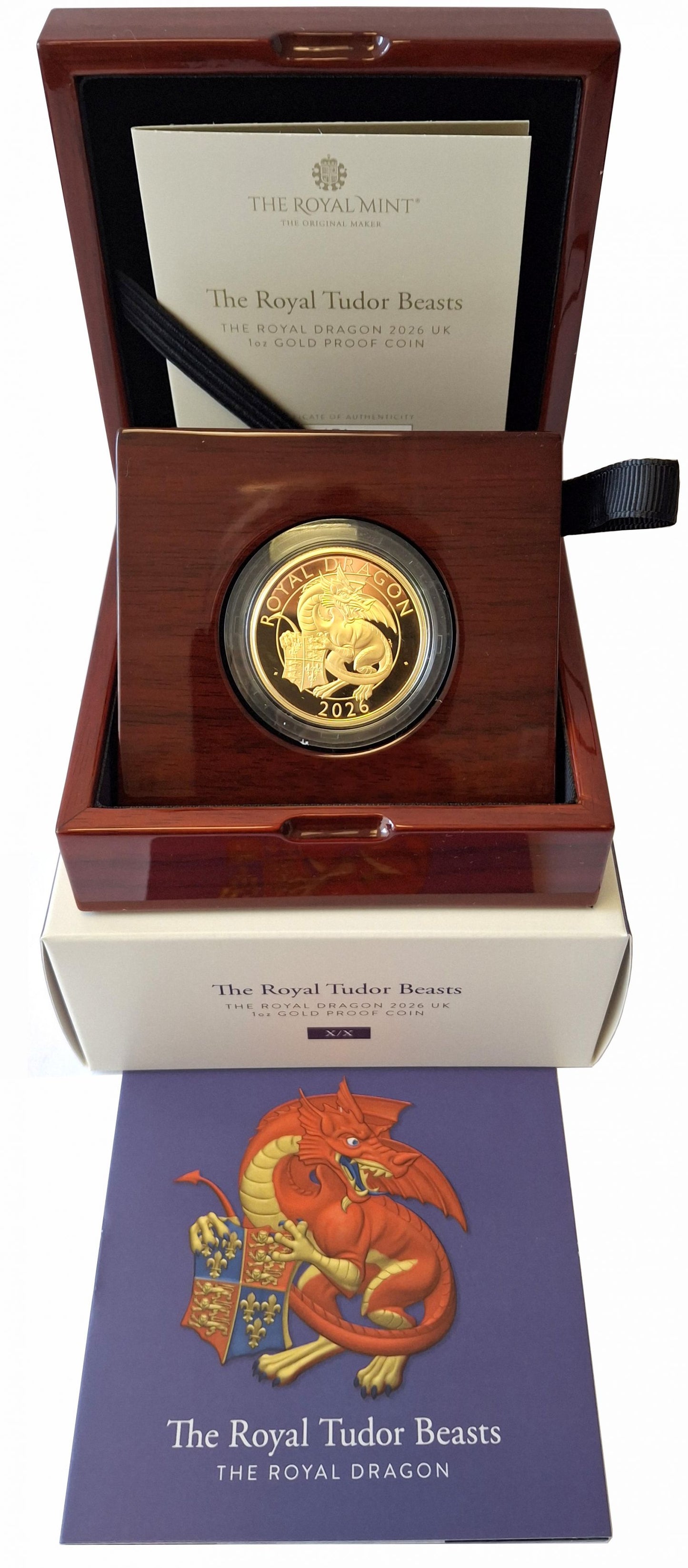 Charles III 2026 gold PF70 FDI 1oz The Royal Dragon