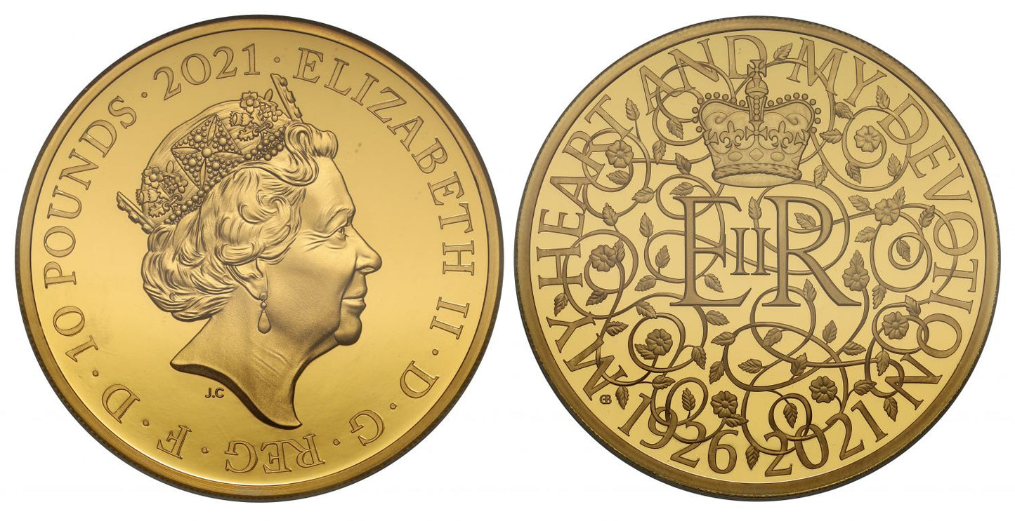 Elizabeth II 2021 gold proof 5oz QEII 95th Birthday