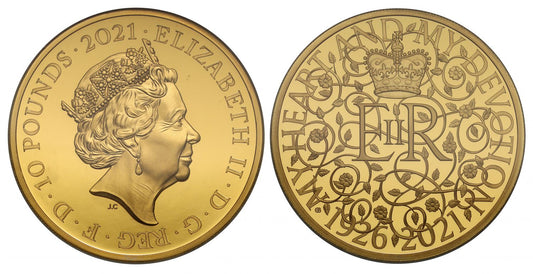 Elizabeth II 2021 gold proof 5oz QEII 95th Birthday