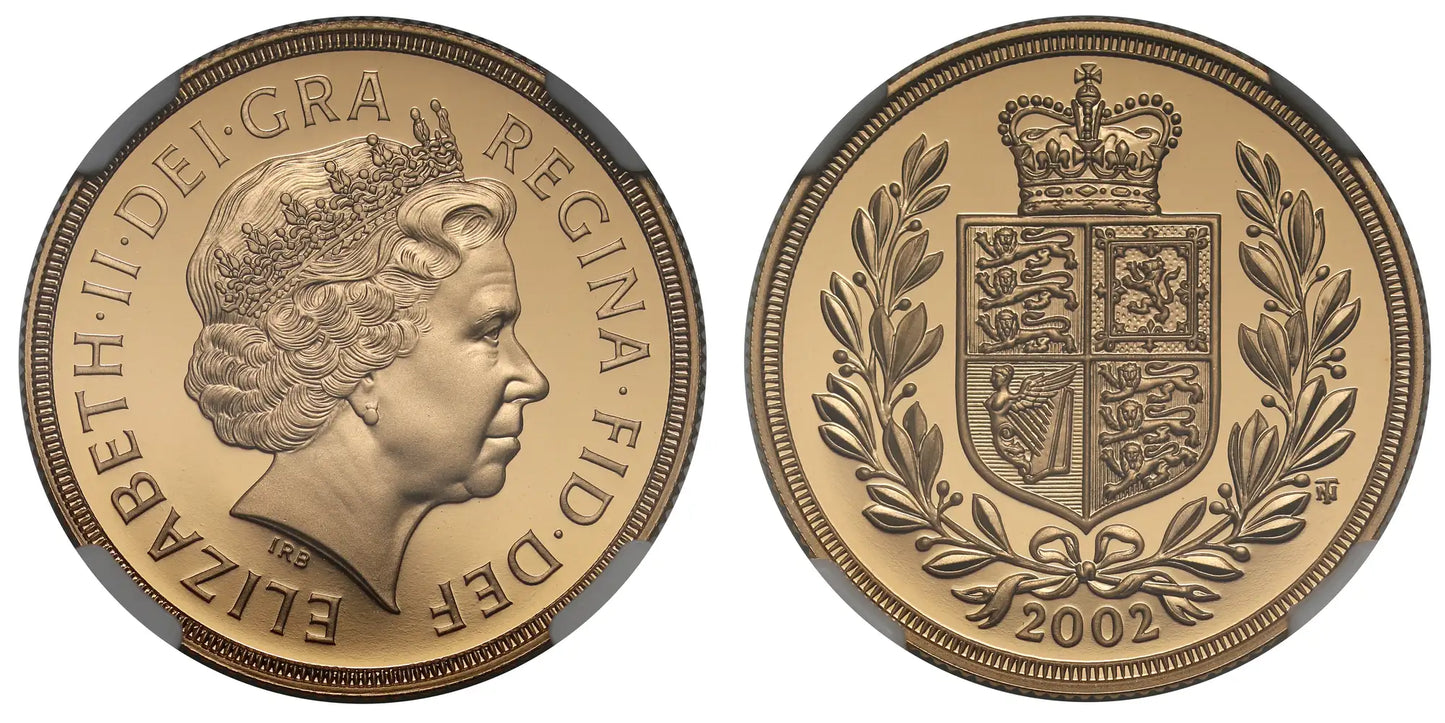 Elizabeth II 2002 PF70 UCAM Two-Pounds