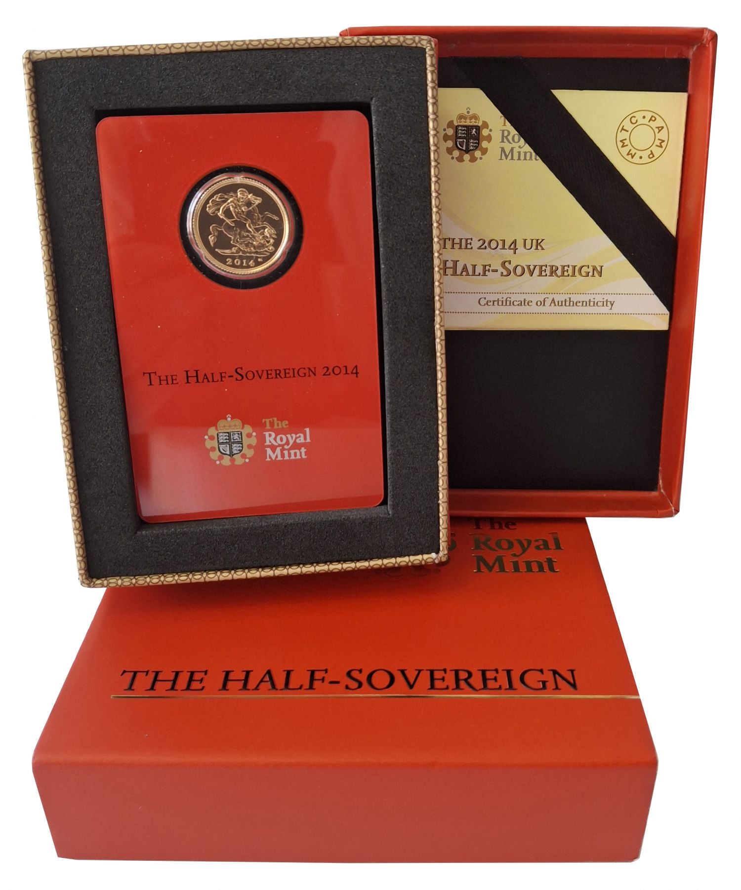 Elizabeth II 2014-I Half-Sovereign BU sealed in original card