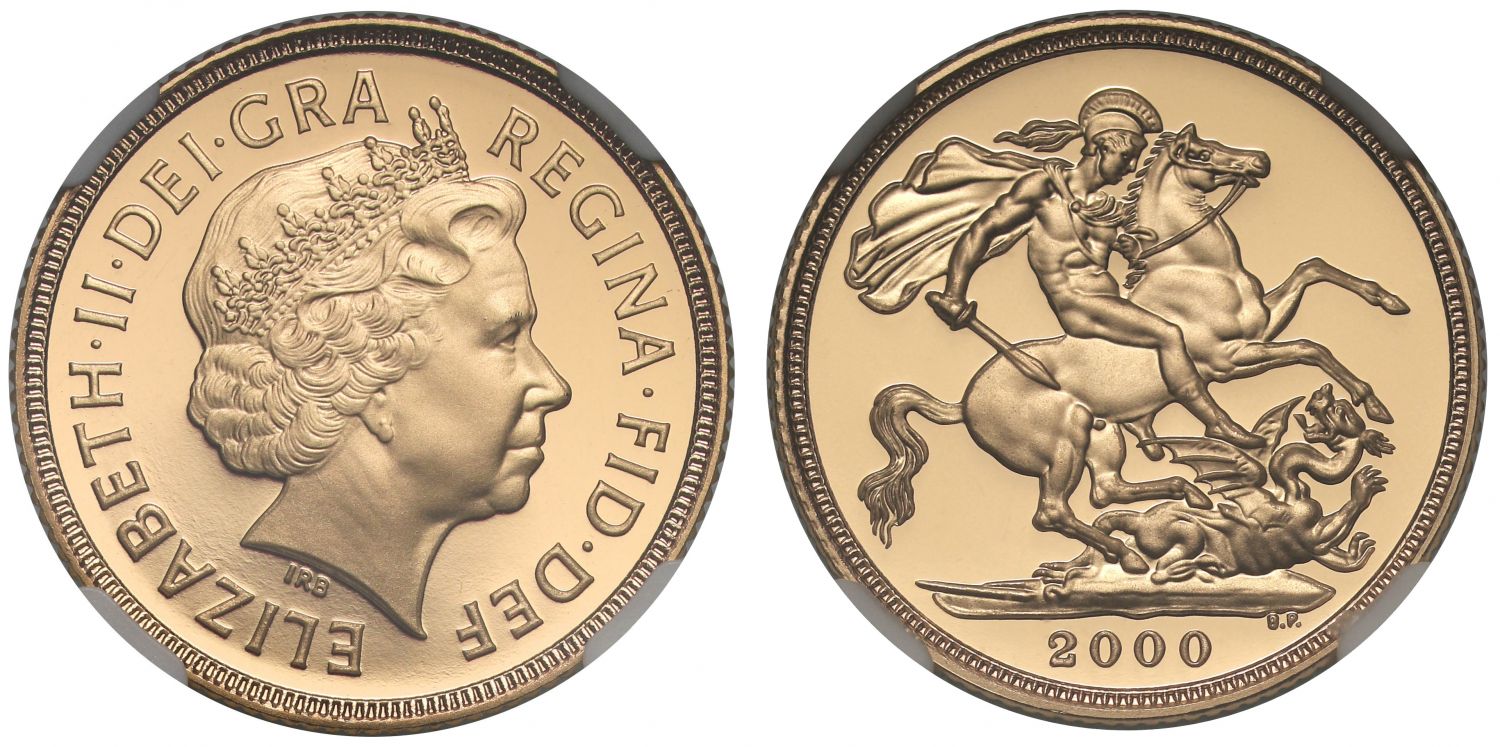 Elizabeth II 2000 PF70 UCAM Sovereign