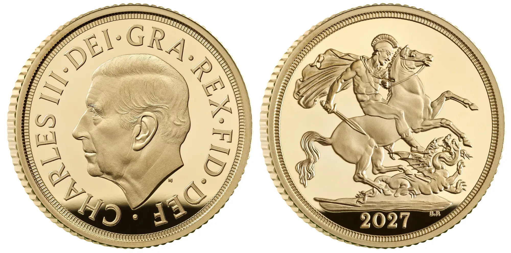 Charles III 2027 gold proof Sovereigns