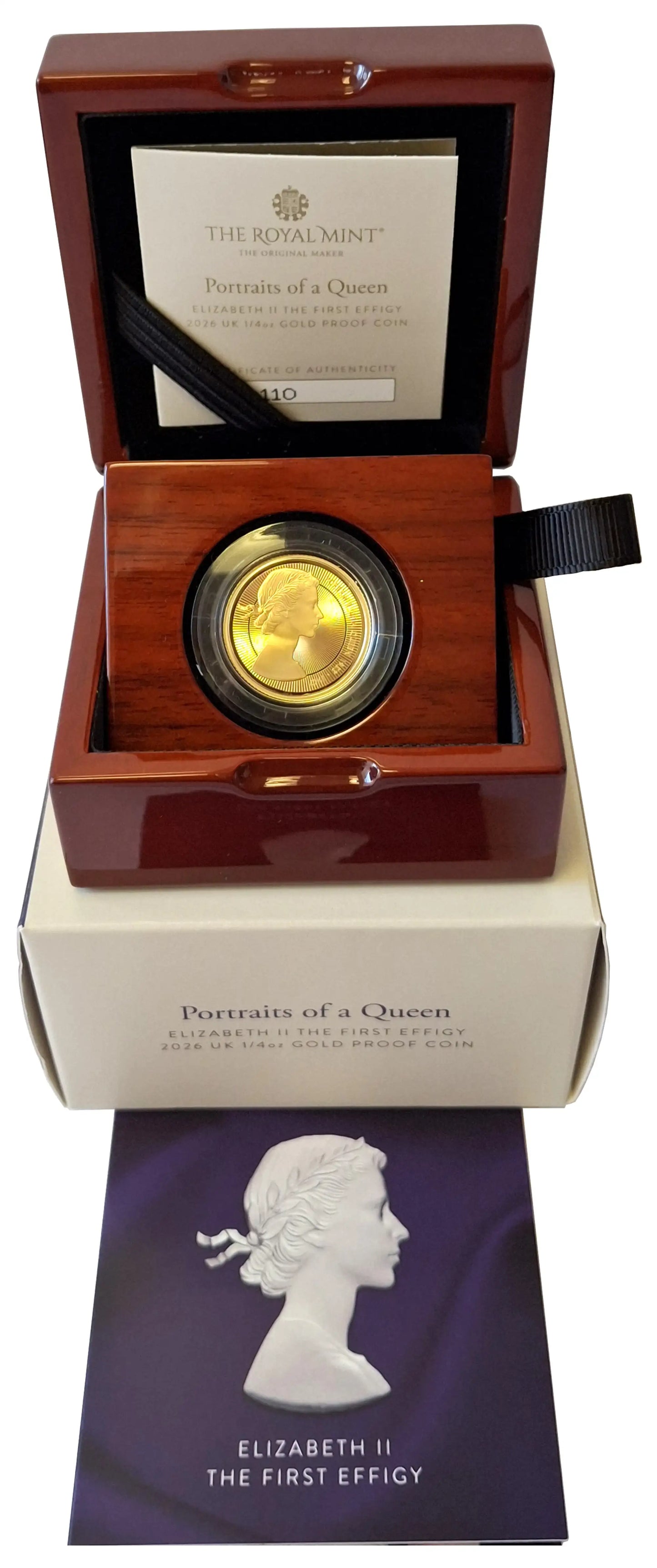 Charles III 2026 gold proof 1/4oz First Effigy