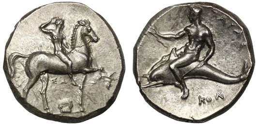 Calabria, Tarentum, Silver Nomos.