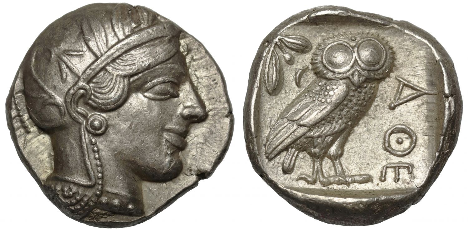 Attica, Athens, Silver Tetradrachm.