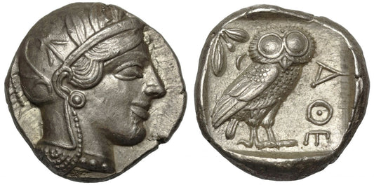 Attica, Athens, Silver Tetradrachm.