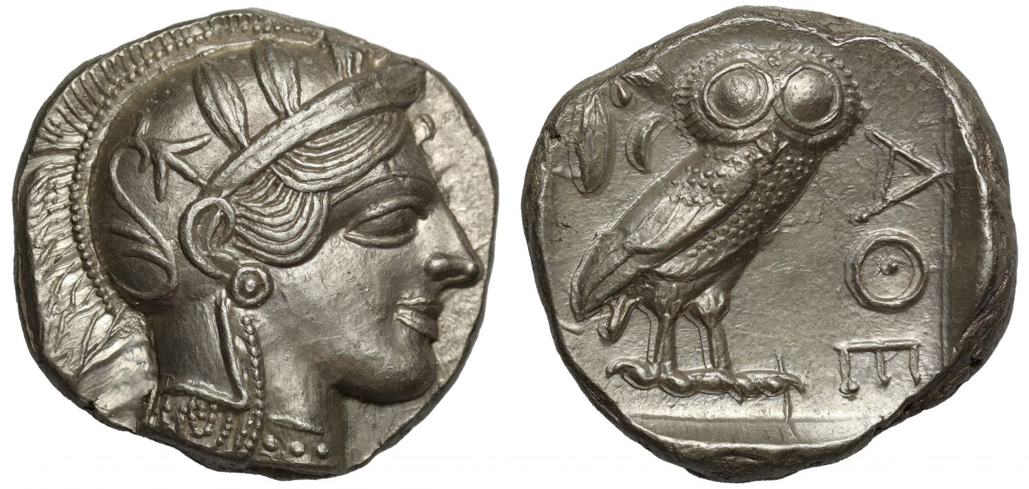 Attica, Athens, Silver Tetradrachm.