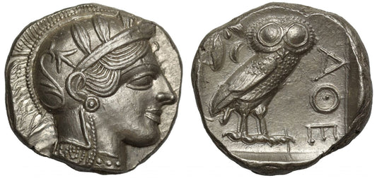 Attica, Athens, Silver Tetradrachm.