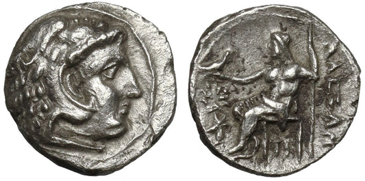 Seleukid Empire, Seleukos I Nikator, Silver Obol, rare denomination.