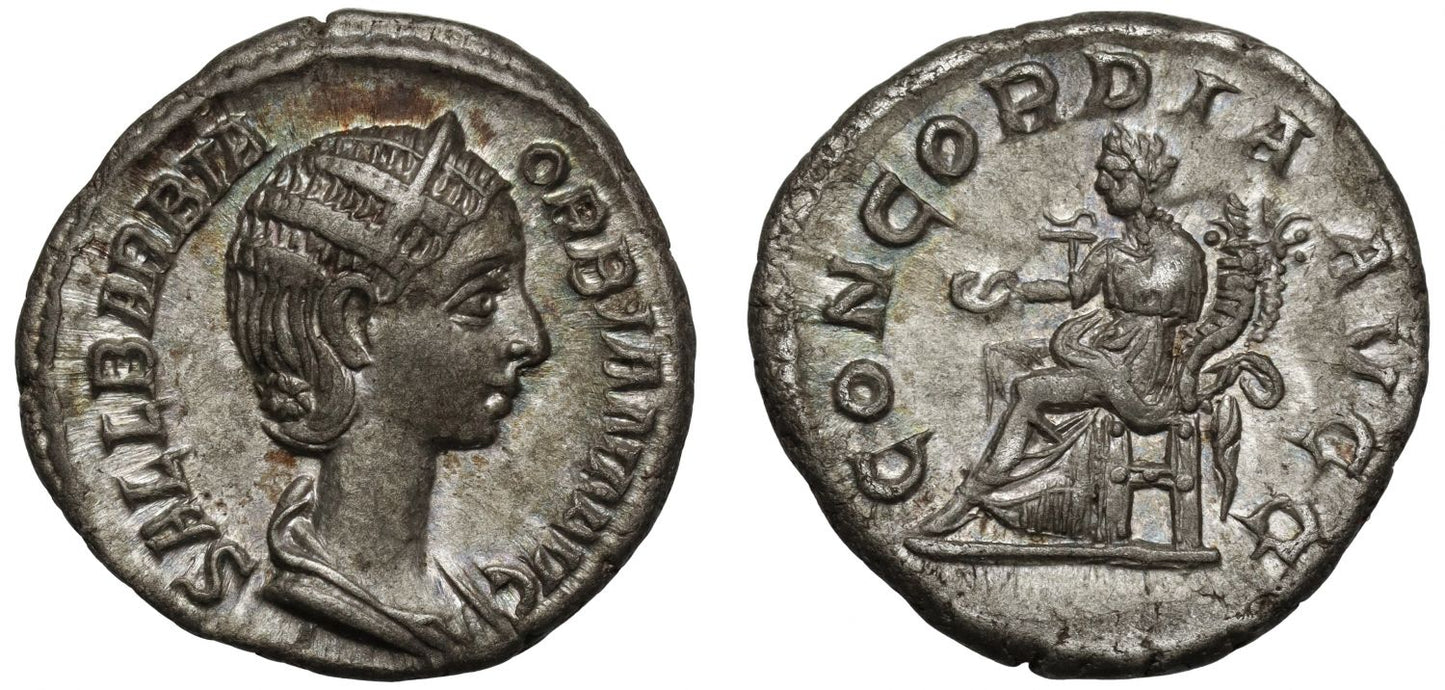 Orbiana, Silver Denarius.