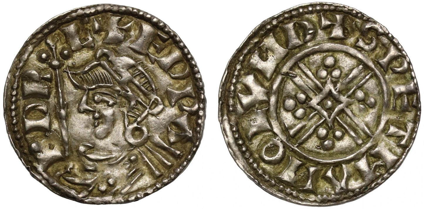 Edward the Confessor Penny, Trefoil quadrilateral type, London, Swetman