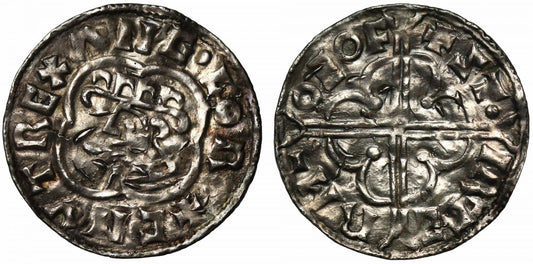 Canute Penny, Quatrefoil type, York, Stircar