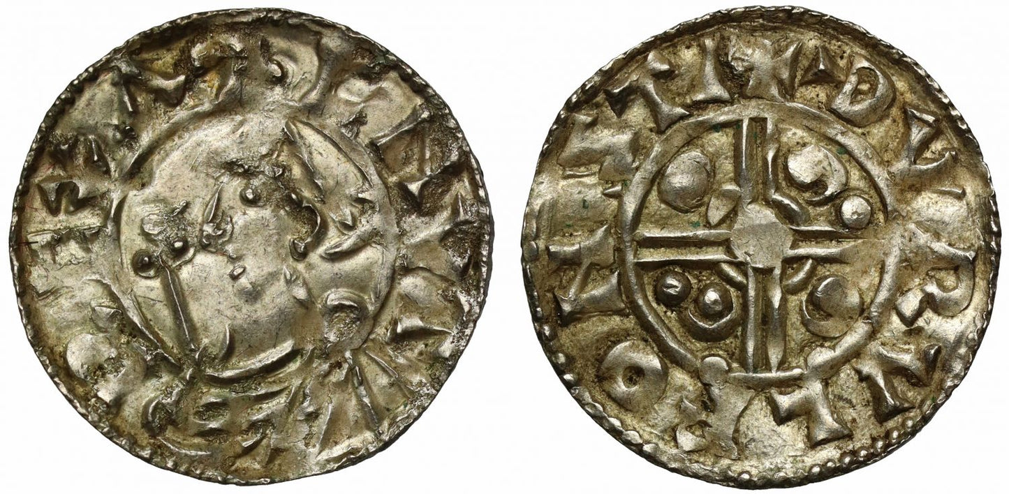 Canute Penny, Helmet type, Stamford mint, moneyer Thurulf