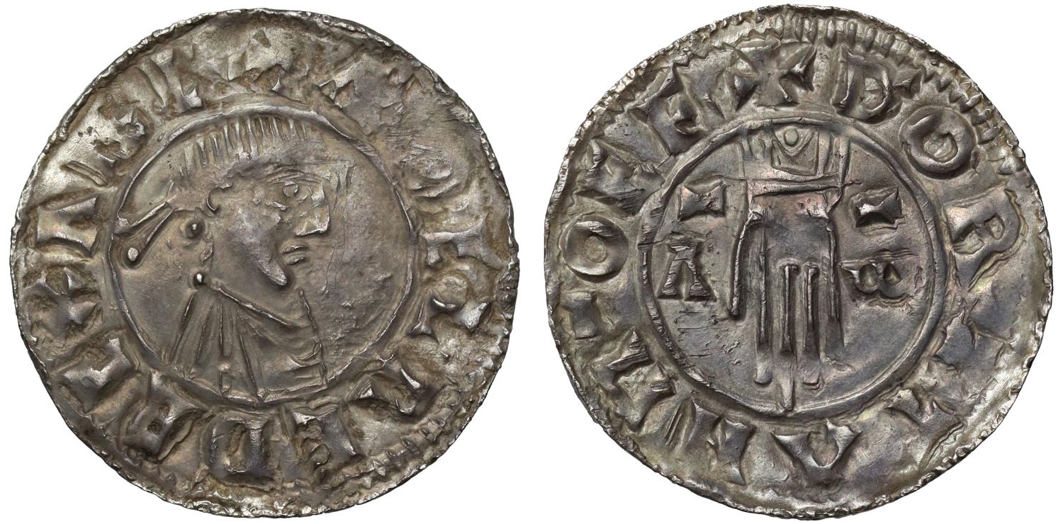 Aethelred II Penny, First Hand type, York, Thorstein