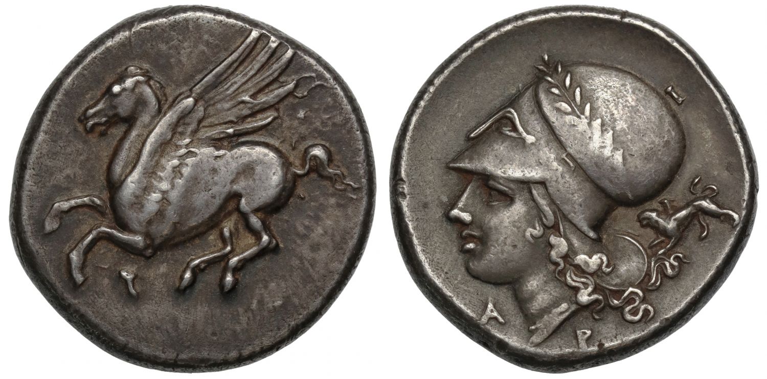 Corinth, Silver Stater, 345-307 BC.