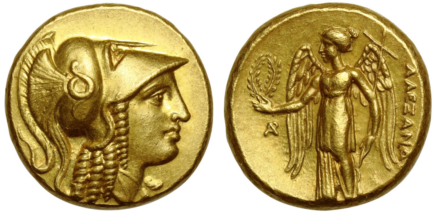 Macedon, Alexander the Great, Gold Stater, Berytus.