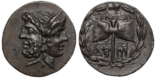 Islands off Troas, Tenedos, Silver Drachm.