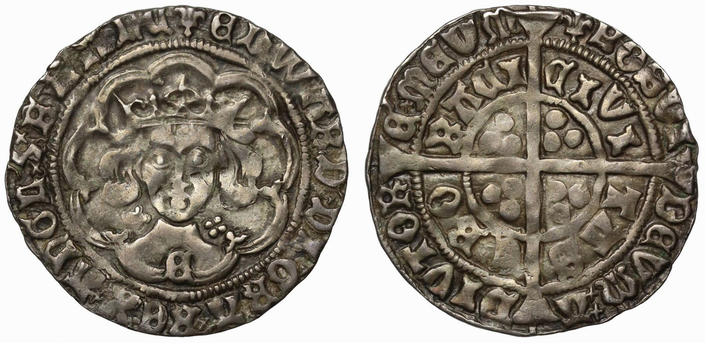 Edward IV, First Reign, Groat, light coinage type VIIIb, York