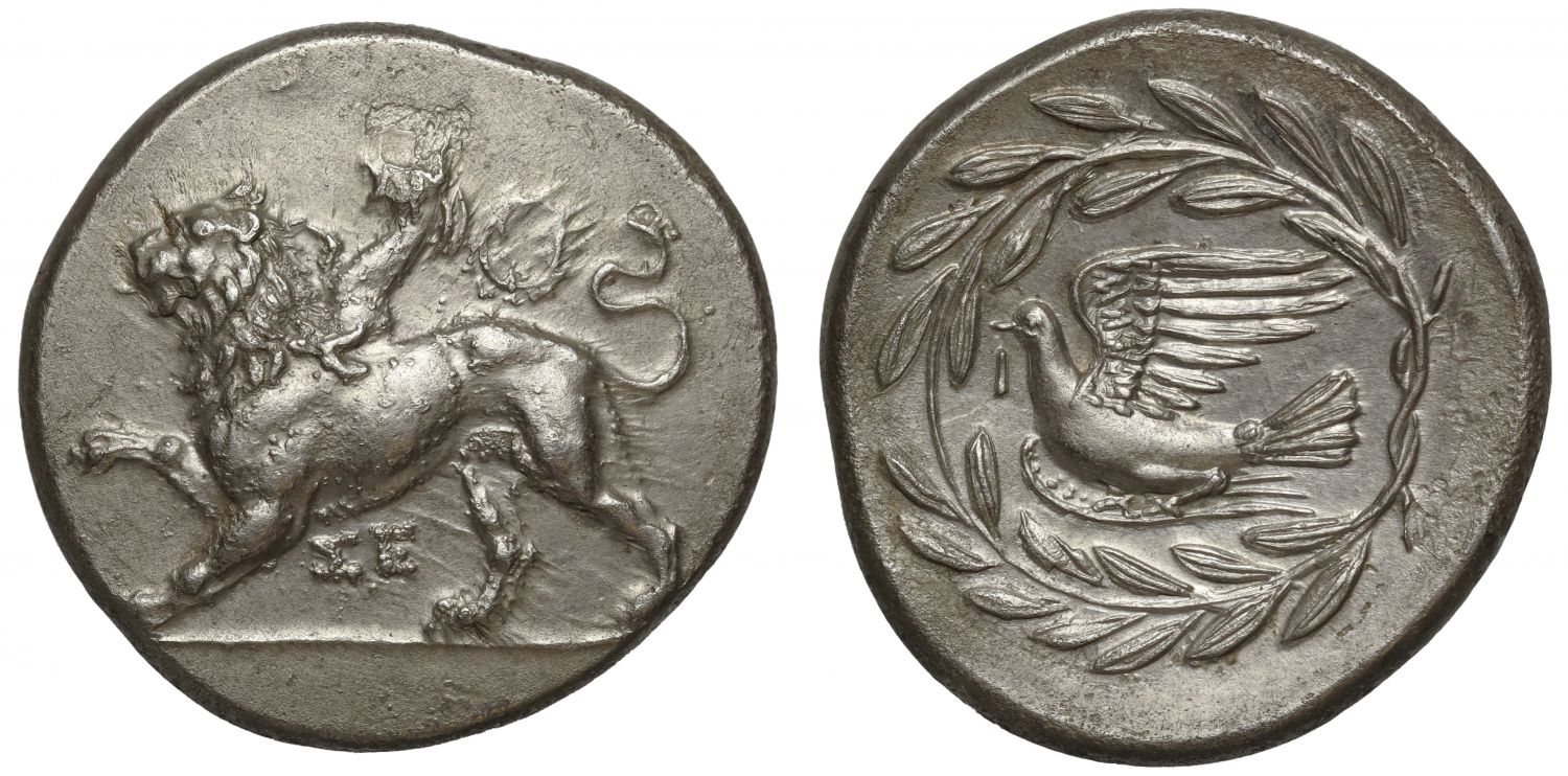 Peloponnese, Sicyon, Silver Stater, late 330s BC.