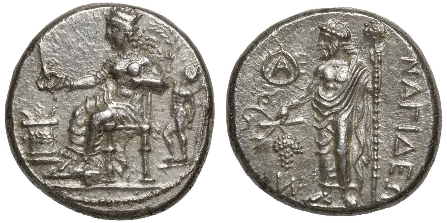 Nagidos, Tetradrachm, c. 400-384 BC.
