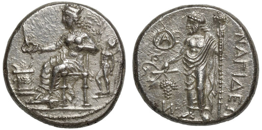 Nagidos, Tetradrachm, c. 400-384 BC.