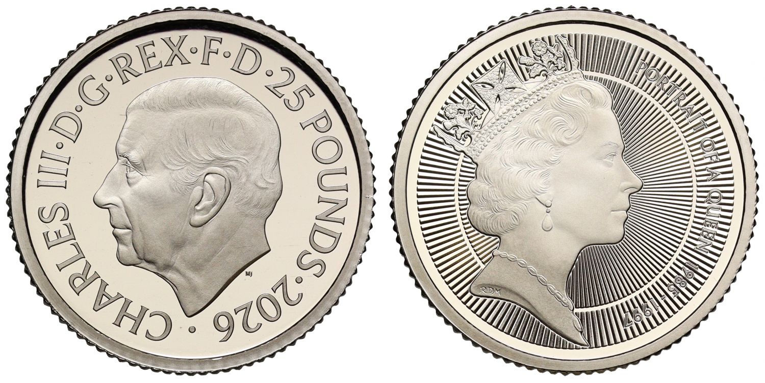 Charles III 2026 platinum 1/4oz Third Effigy