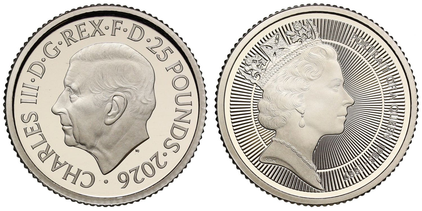 Charles III 2026 platinum 1/4oz Third Effigy