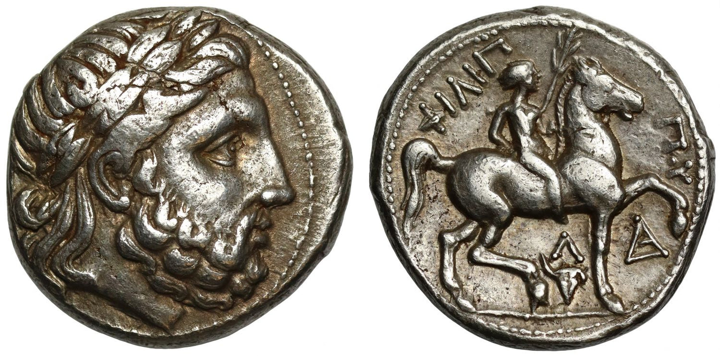 Philip II 359-336 BC, silver posthumous Tetradrachm, Amphipolis mint.