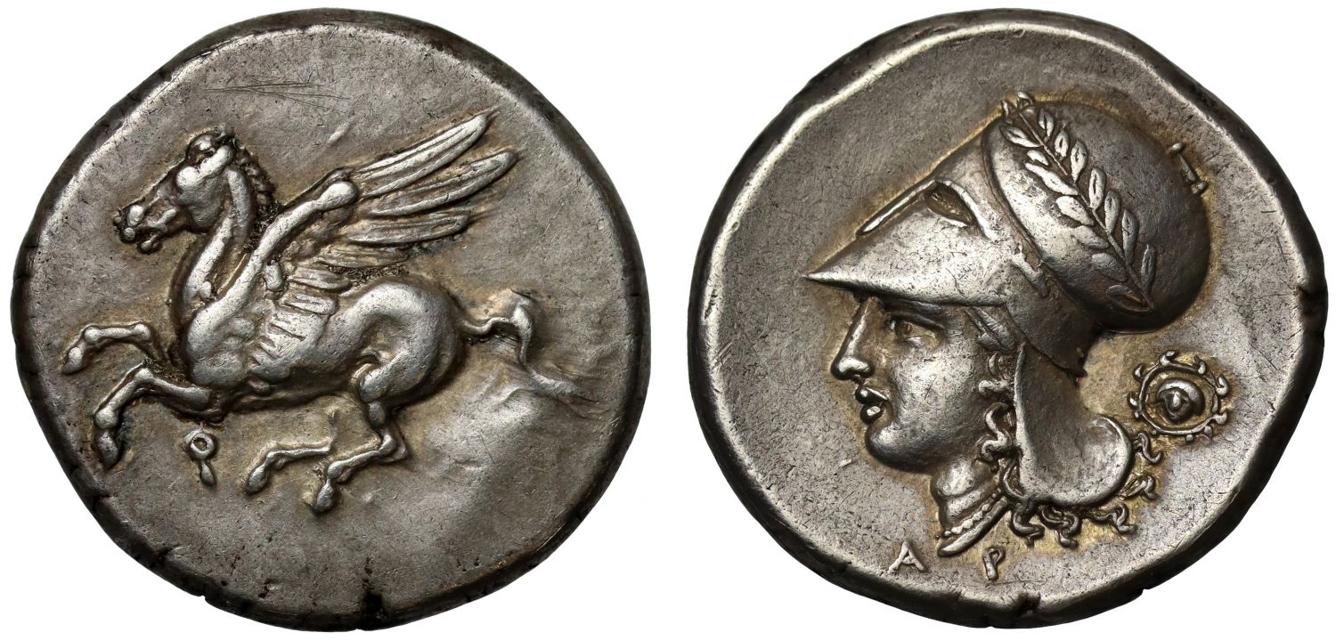 Corinth, silver Stater, c. 345-307 BC