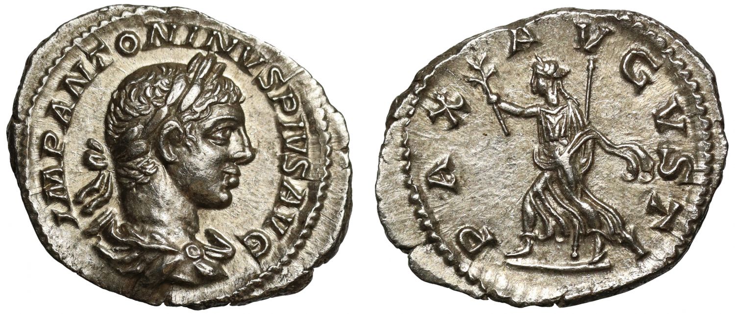 Elagabalus, 218-222, silver Denarius, Rome, 219 AD.