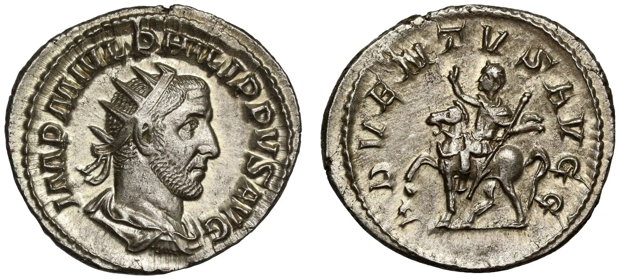 Philip I 244-249 AD, silver Antoninianus, Rome 244-247 AD