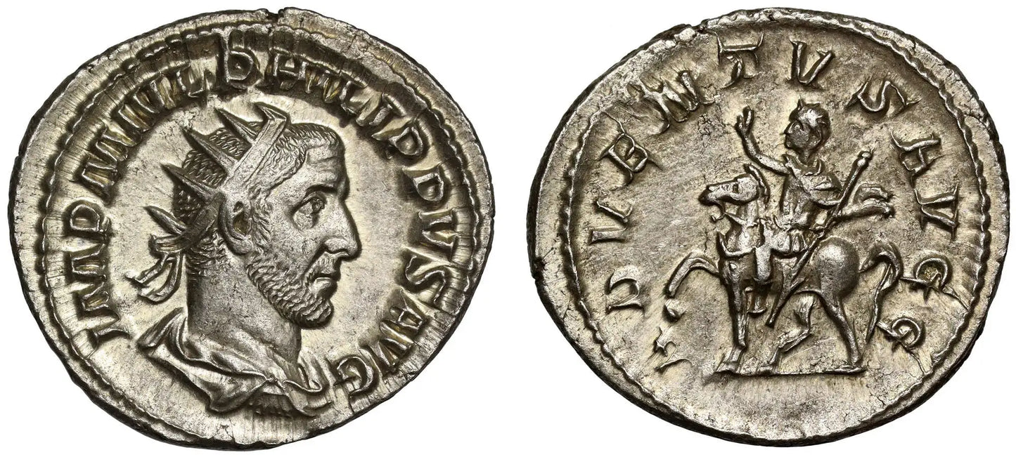Philip I 244-249 AD, silver Antoninianus, Rome 244-247 AD