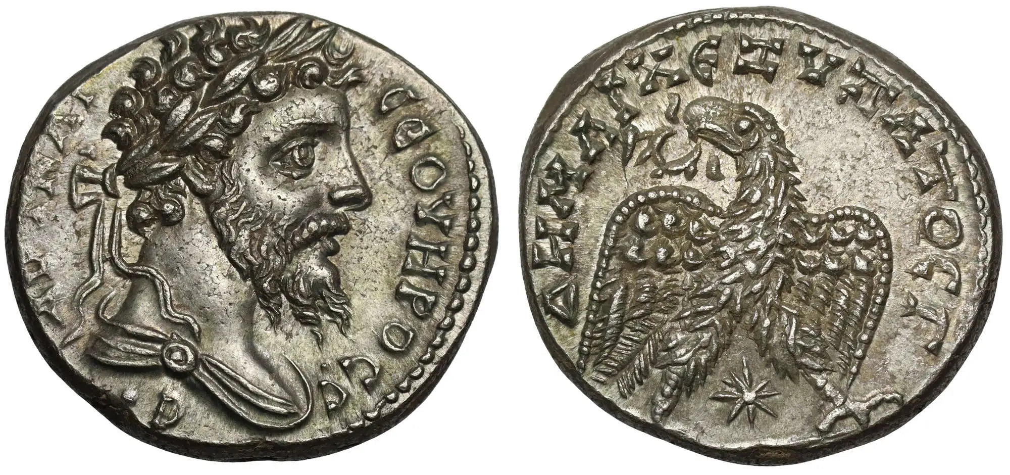 Seleucis and Pieria, Septimius Severus, silver Tetradrachm
