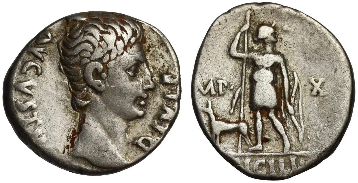 Augustus, Silver Denarius, Diana, Ex Helmingham Hoard