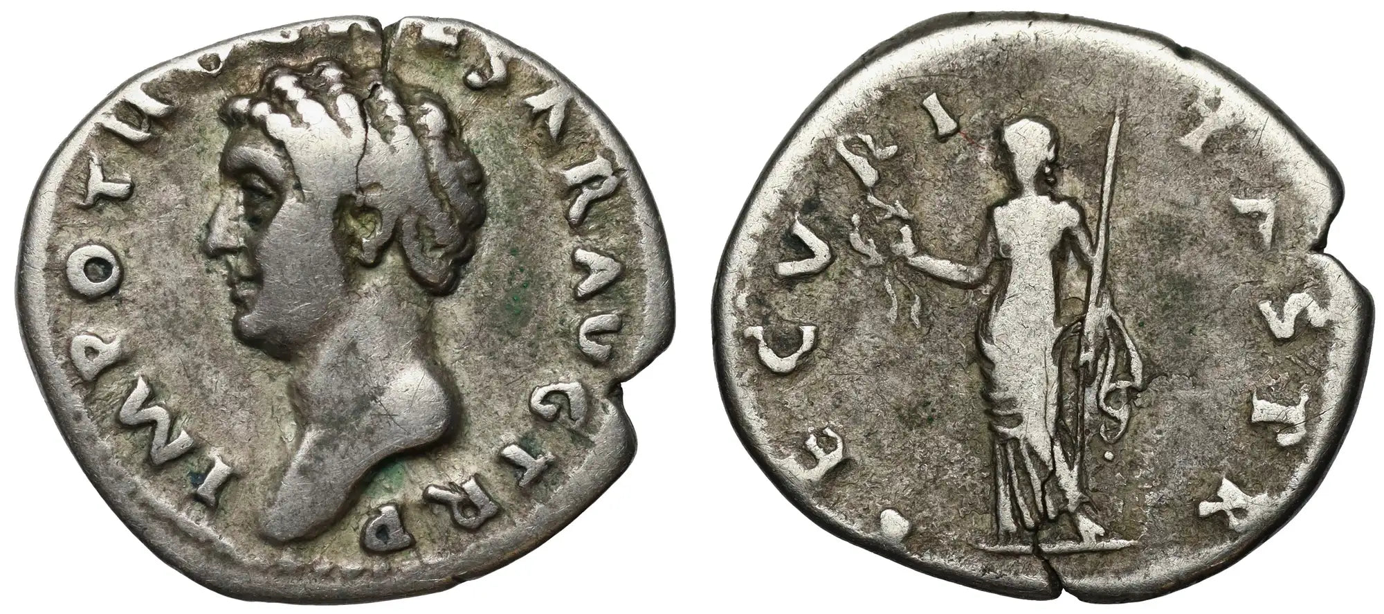 Otho, Silver Denarius, Securitas, Rare left facing bust