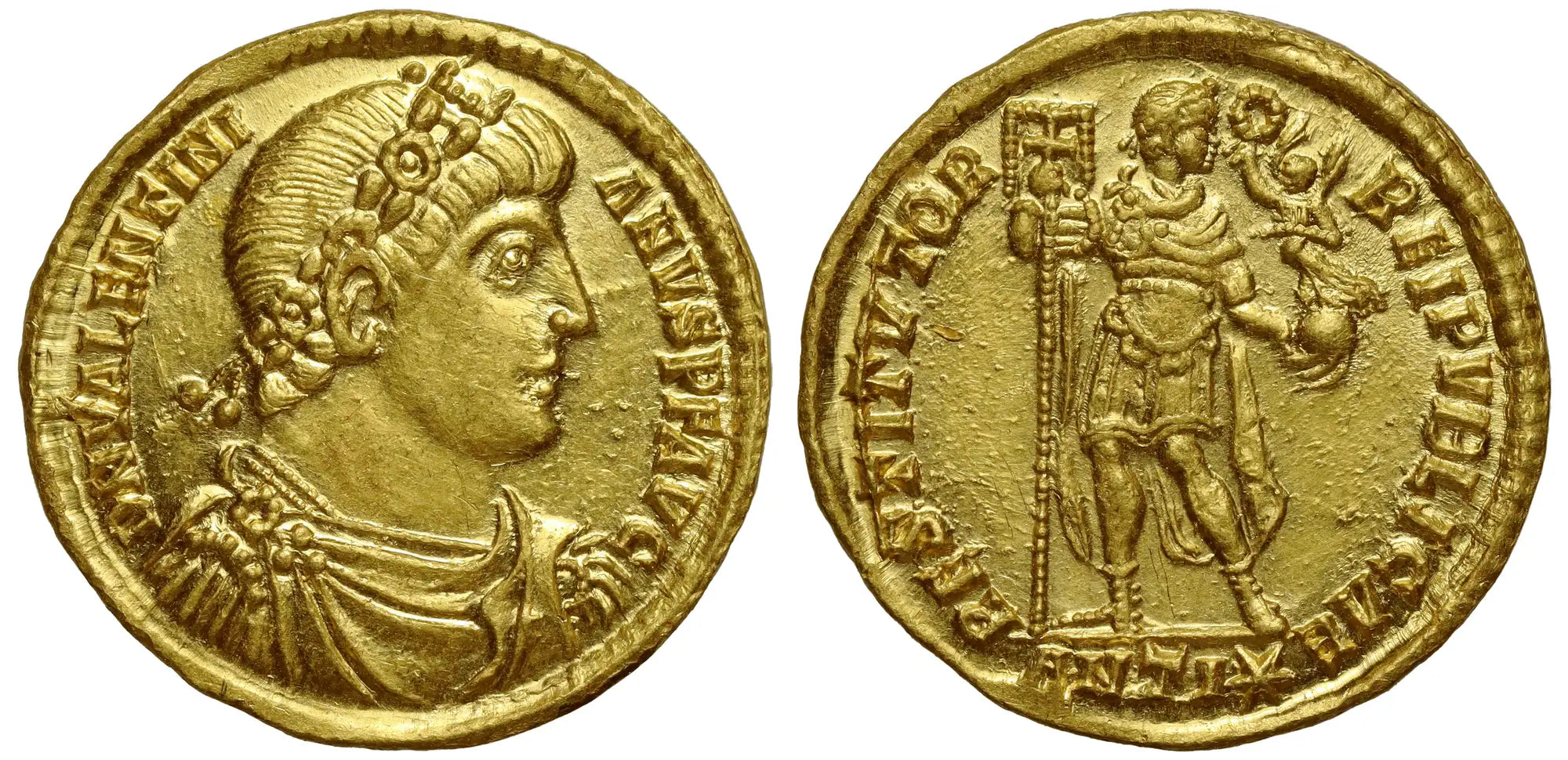 Valentinian I (AD 364-375), Gold Solidus, Antiochia.