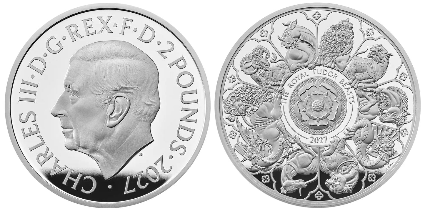 Tudor Beast Completer 2027 silver proof 1oz