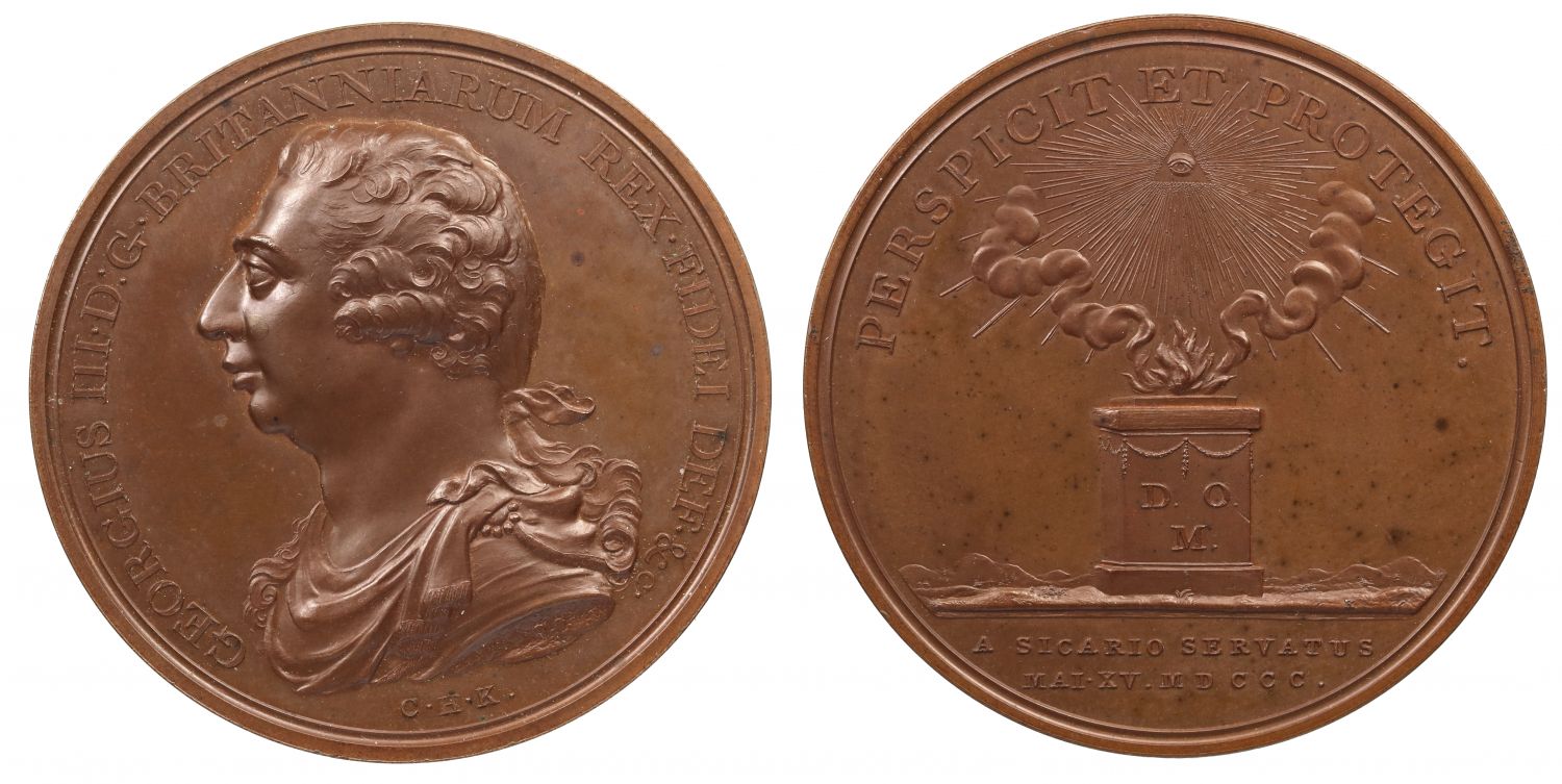 George III Preserved from Assassination, 1800.