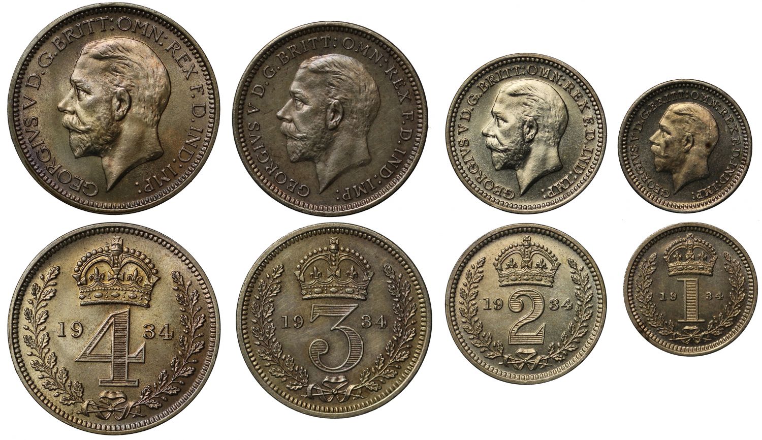 George V 1934 Maundy Set
